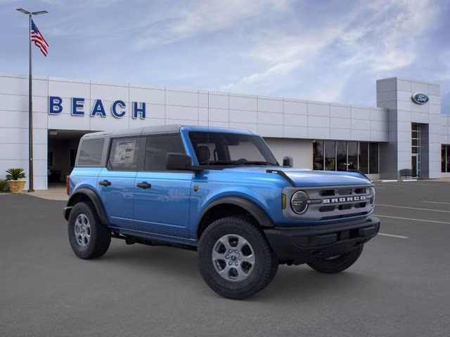 2025 Blue Metallic Ford Bronco Big Bend 4X4 SUV