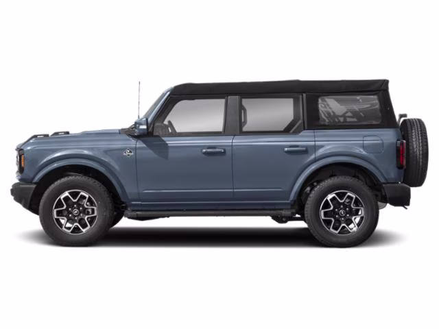 2025 Azure Gray Metallic Ford Bronco Outer Banks 4X4 SUV