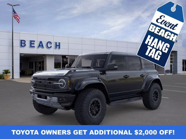 2025 Shadow Black Ford Bronco Raptor 4X4 SUV