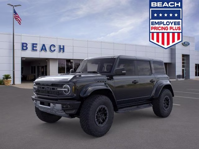 2025 Shadow Black Ford Bronco Raptor 4X4 SUV