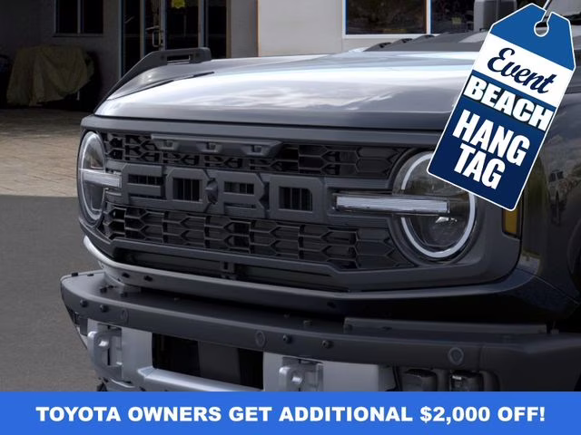 2025 Shadow Black Ford Bronco Raptor 4X4 SUV