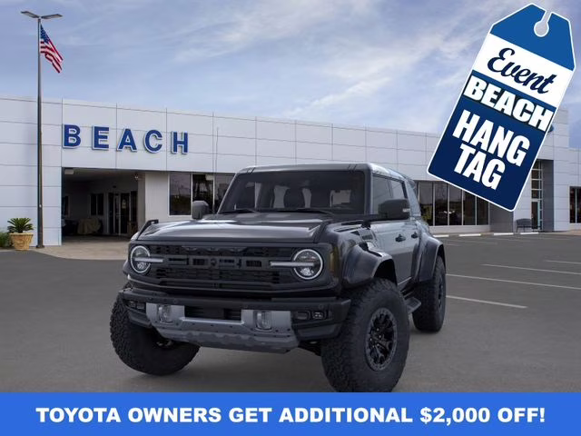 2025 Shadow Black Ford Bronco Raptor 4X4 SUV