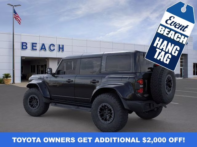 2025 Shadow Black Ford Bronco Raptor 4X4 SUV