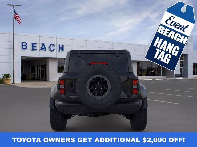 2025 Shadow Black Ford Bronco Raptor 4X4 SUV