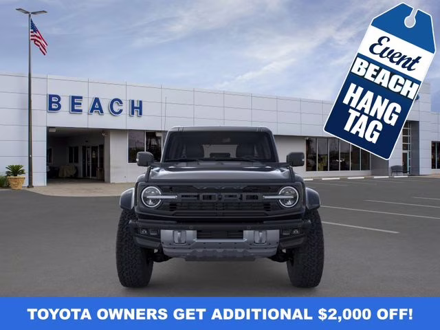 2025 Shadow Black Ford Bronco Raptor 4X4 SUV