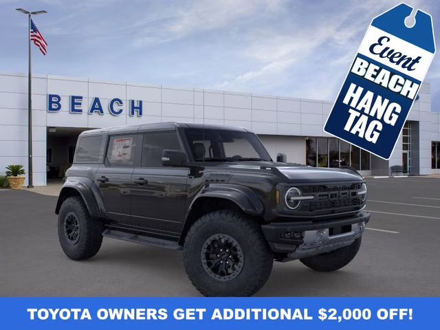 2025 Shadow Black Ford Bronco Raptor 4X4 SUV