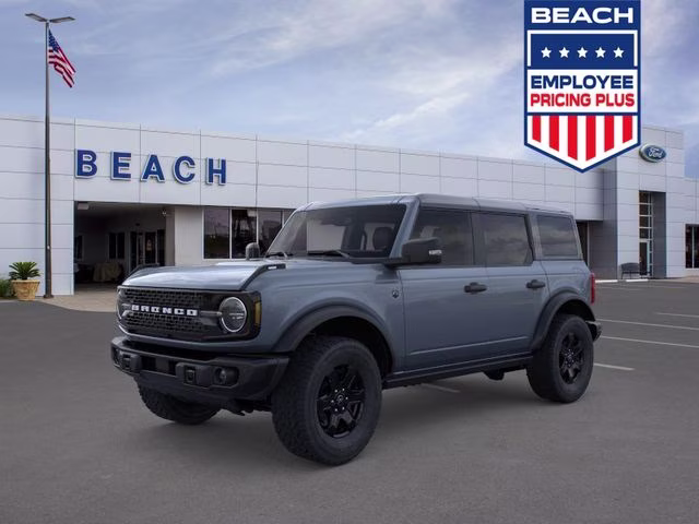 2025 Azure Gray Metallic Tri-Coat Ford Bronco Big Bend 4X4 SUV