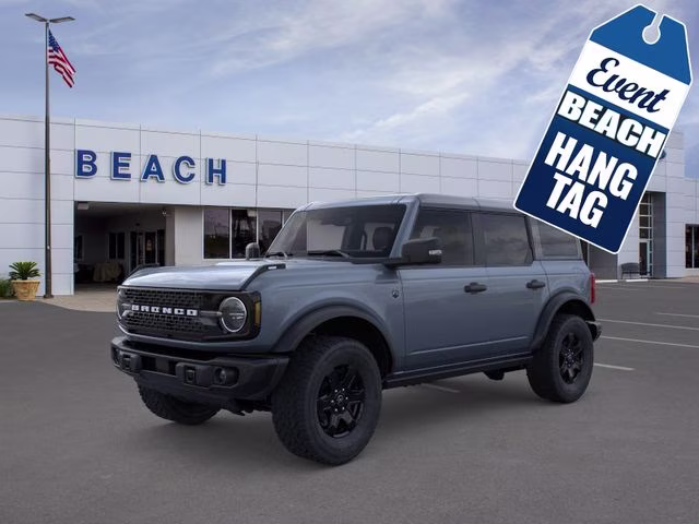 2025 Azure Gray Metallic Tri-Coat Ford Bronco Big Bend 4X4 SUV