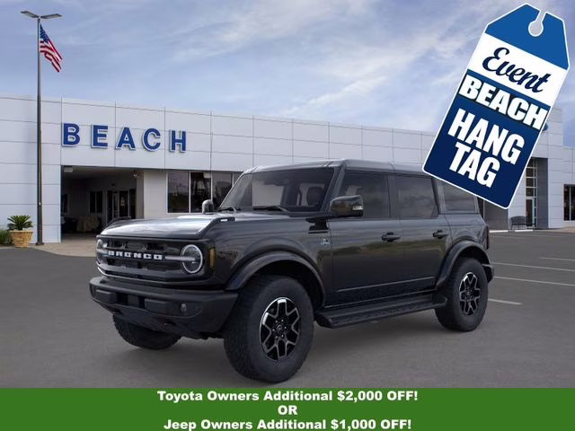 2025 Shadow Black Ford Bronco Outer Banks 4X4 SUV
