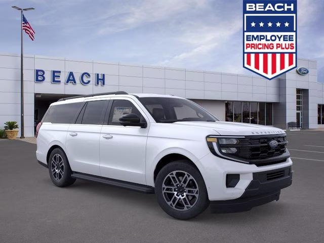 2026 Star White Metallic Tri-Coat Ford Expedition Max Active 4X4 SUV