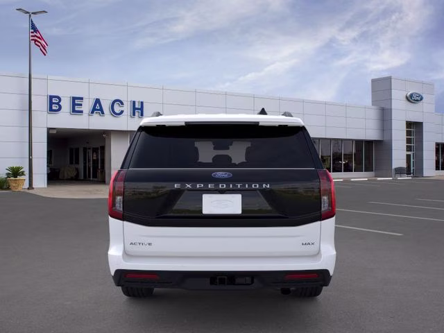 2026 Star White Metallic Tri-Coat Ford Expedition Max Active 4X4 SUV