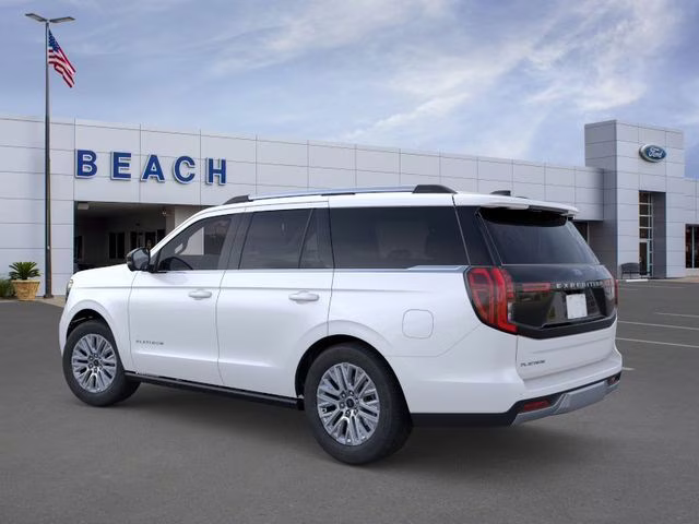 2026 Star White Metallic Tri-Coat Ford Expedition Platinum 4X4 SUV