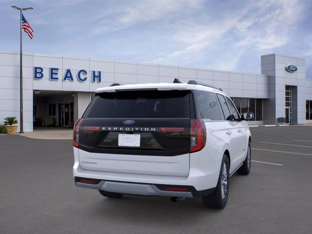 2026 Star White Metallic Tri-Coat Ford Expedition Platinum 4X4 SUV