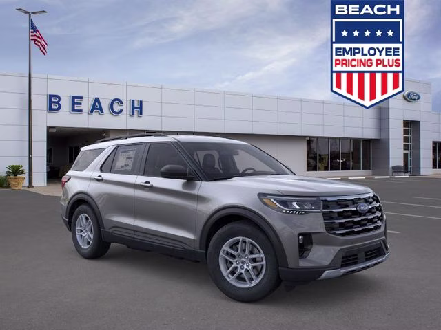 2026 Gray Metallic Ford Explorer Active RWD SUV