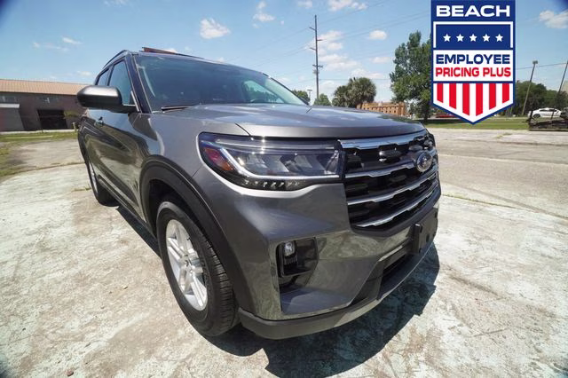 2026 Gray Metallic Ford Explorer Active RWD SUV