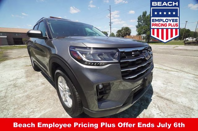 2026 Gray Metallic Ford Explorer Active RWD SUV
