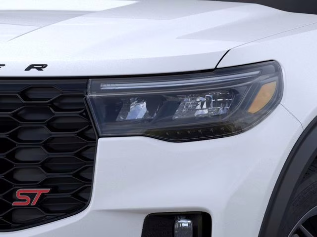 2026 Star White Metallic Tri-Coat Ford Explorer ST 4X4 SUV