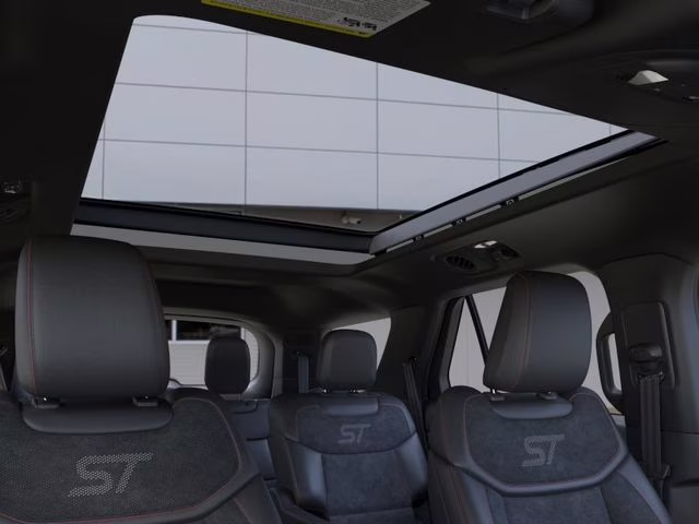 2026 Star White Metallic Tri-Coat Ford Explorer ST 4X4 SUV