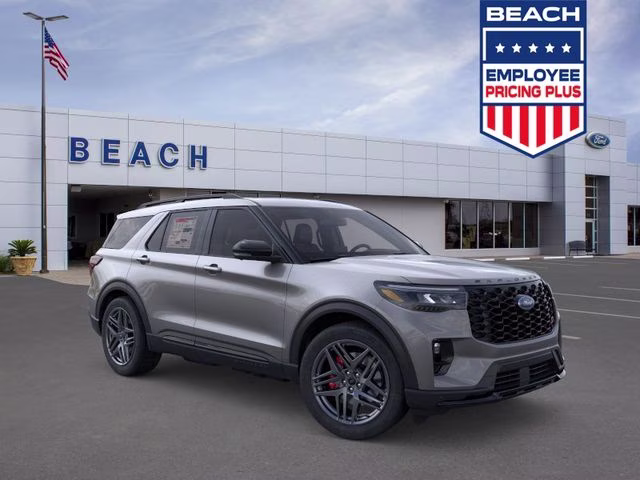 2026 Carbonized Gray Metallic Ford Explorer ST 4X4 SUV