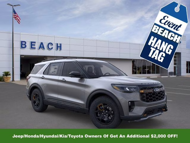 2026 Carbonized Gray Metallic Ford Explorer Tremor 4X4 SUV