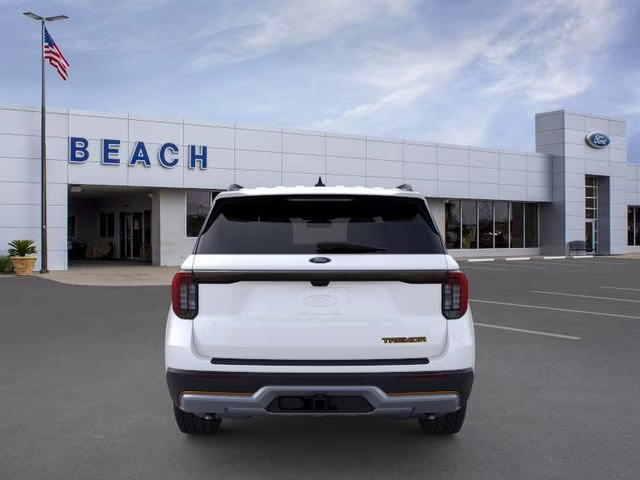 2026 Star White Metallic Tri-Coat Ford Explorer Tremor 4X4 SUV