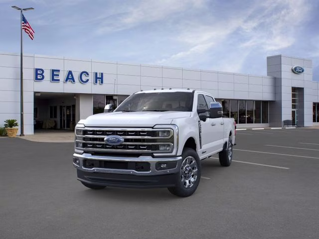 2026 White Metallic Ford Super Duty F-350 SRW Lariat 4X4 Truck