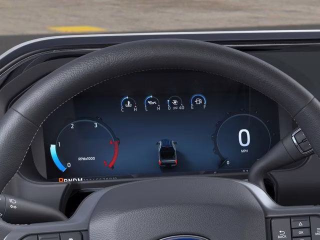 2025 White Metallic Ford Super Duty F-350 SRW Lariat 4X4 Truck