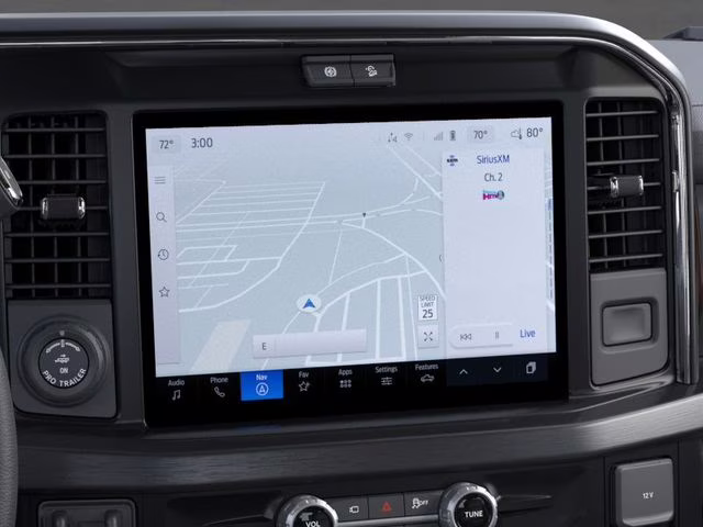 2025 White Metallic Ford Super Duty F-350 SRW Lariat 4X4 Truck