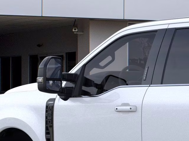 2025 White Metallic Ford Super Duty F-350 SRW Lariat 4X4 Truck