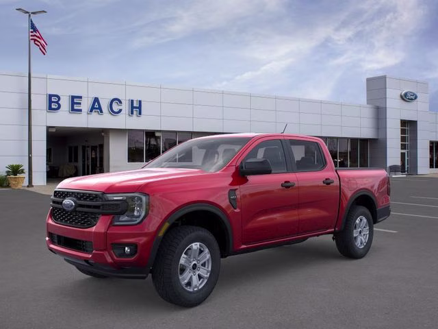 2025 Ruby Red Metallic Tinted Clearcoat Ford Ranger XL RWD Truck