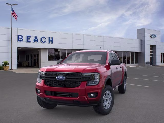 2025 Ruby Red Metallic Tinted Clearcoat Ford Ranger XL RWD Truck
