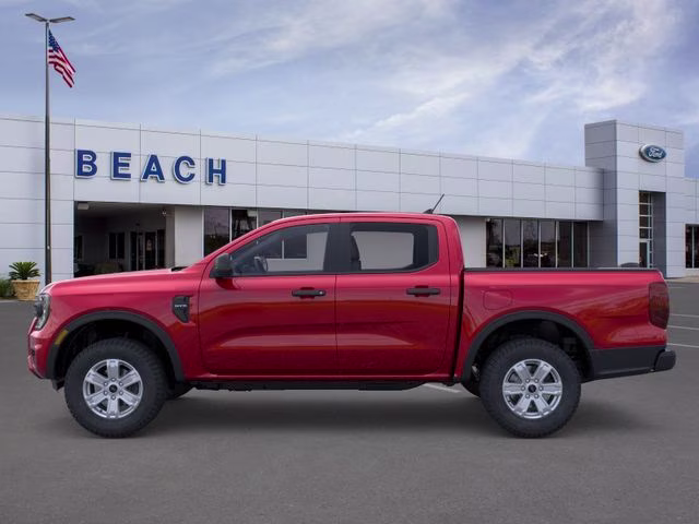 2025 Ruby Red Metallic Tinted Clearcoat Ford Ranger XL RWD Truck