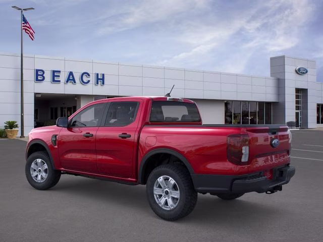 2025 Ruby Red Metallic Tinted Clearcoat Ford Ranger XL RWD Truck