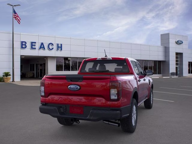 2025 Ruby Red Metallic Tinted Clearcoat Ford Ranger XL RWD Truck