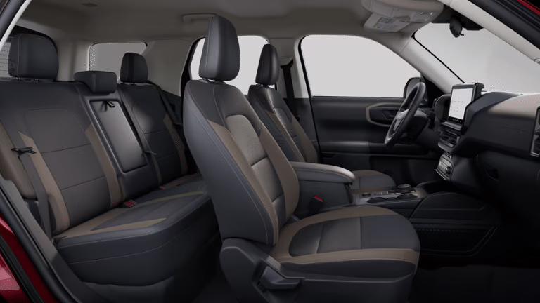 2025 Ruby Red Metallic Tinted Clearcoat Ford Bronco Sport Big Bend 4X4 SUV