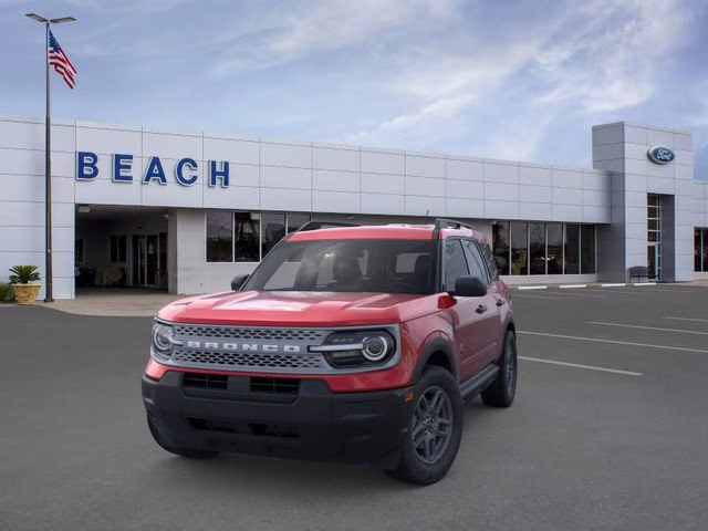 2025 Ruby Red Metallic Tinted Clearcoat Ford Bronco Sport Big Bend 4X4 SUV