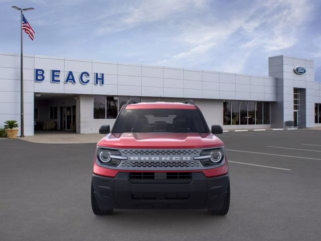 2025 Ruby Red Metallic Tinted Clearcoat Ford Bronco Sport Big Bend 4X4 SUV
