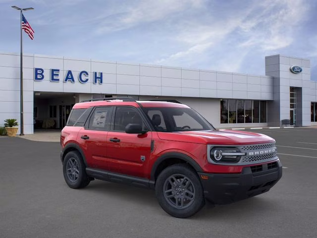 2025 Ruby Red Metallic Tinted Clearcoat Ford Bronco Sport Big Bend 4X4 SUV