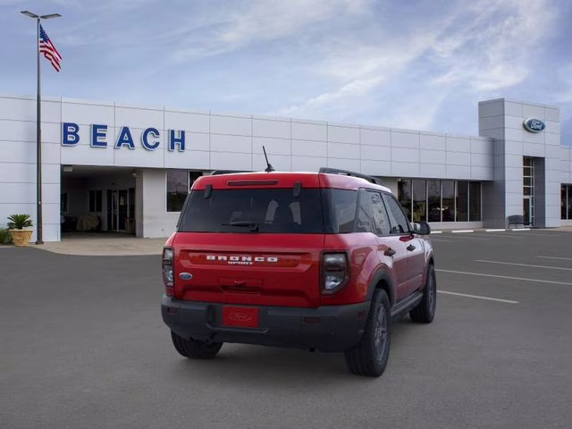 2025 Ruby Red Metallic Tinted Clearcoat Ford Bronco Sport Big Bend 4X4 SUV