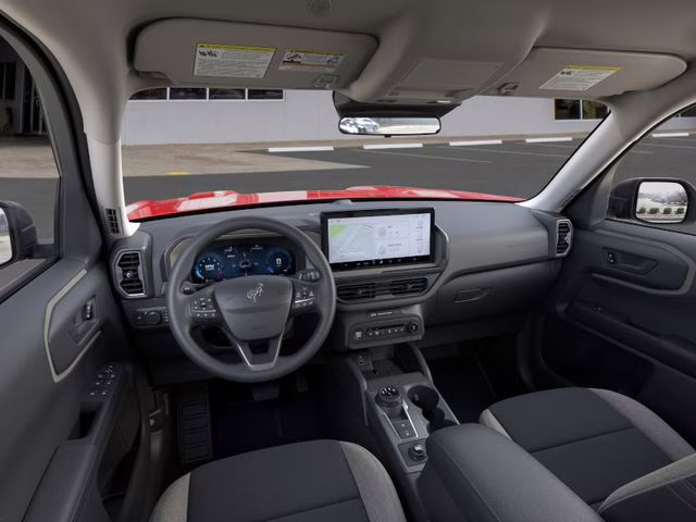 2025 Ruby Red Metallic Tinted Clearcoat Ford Bronco Sport Big Bend 4X4 SUV