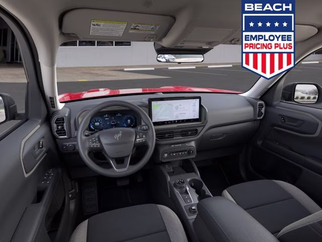 2025 Ruby Red Metallic Tinted Clearcoat Ford Bronco Sport Big Bend 4X4 SUV