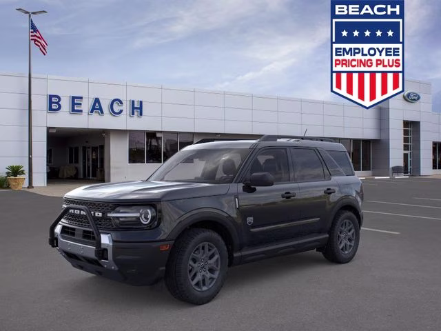 2025 White Metallic Ford Bronco Sport Big Bend 4X4 SUV