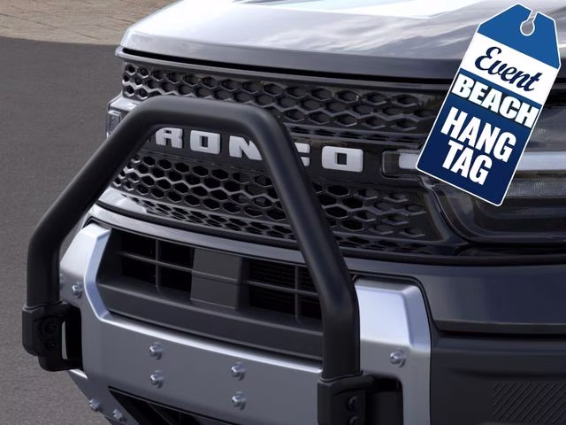 2025 White Metallic Ford Bronco Sport Big Bend 4X4 SUV