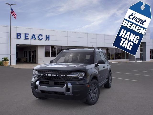 2025 White Metallic Ford Bronco Sport Big Bend 4X4 SUV