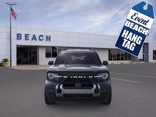 2025 White Metallic Ford Bronco Sport Big Bend 4X4 SUV