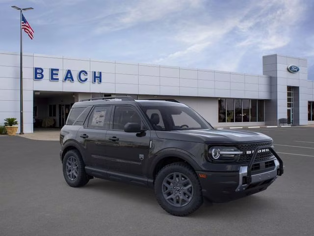 2025 White Metallic Ford Bronco Sport Big Bend 4X4 SUV