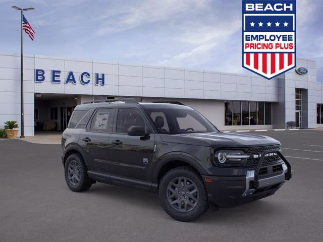 2025 White Metallic Ford Bronco Sport Big Bend 4X4 SUV