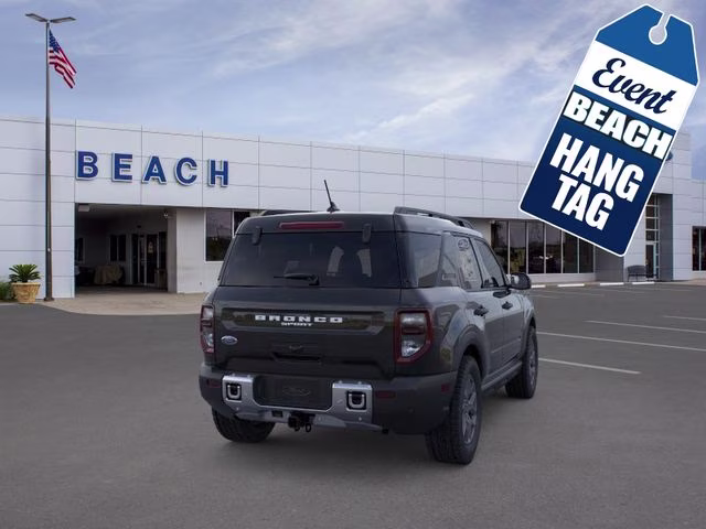 2025 White Metallic Ford Bronco Sport Big Bend 4X4 SUV