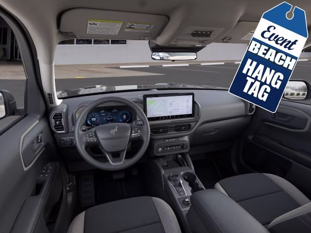 2025 White Metallic Ford Bronco Sport Big Bend 4X4 SUV