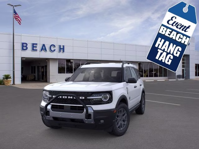 2025 Oxford White Ford Bronco Sport Big Bend 4X4 SUV